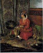 Arab or Arabic people and life. Orientalism oil paintings  225 unknow artist